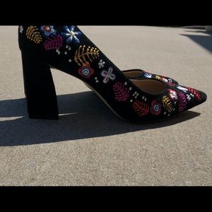 Embroidered Heels